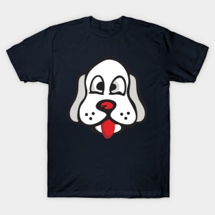 Cute Dog Head T-Shirt